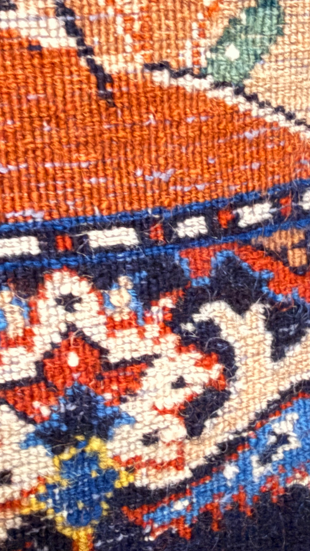 Royal hunting scenery carpet by master Weaver Farzad Bagher Seirafian