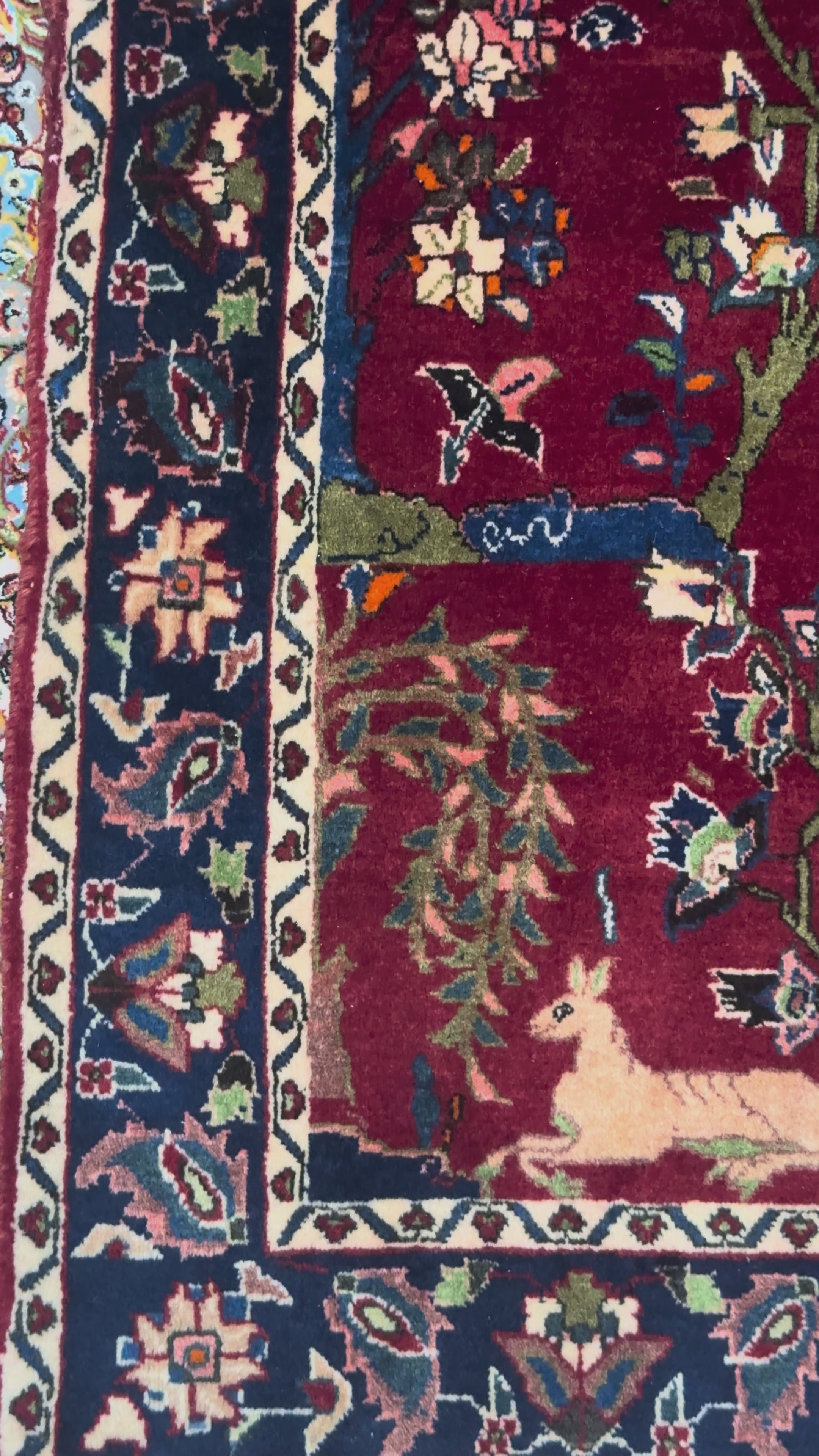 Bakhtiari antique rug